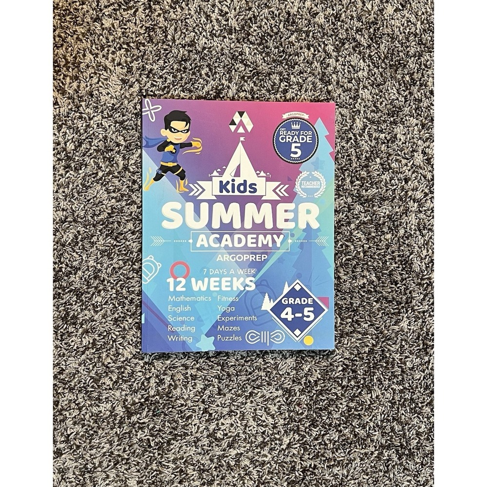 Kids Summer Academy ARGOPREP Grade 4-5 (7days a week) Updated For 2024-2025 New